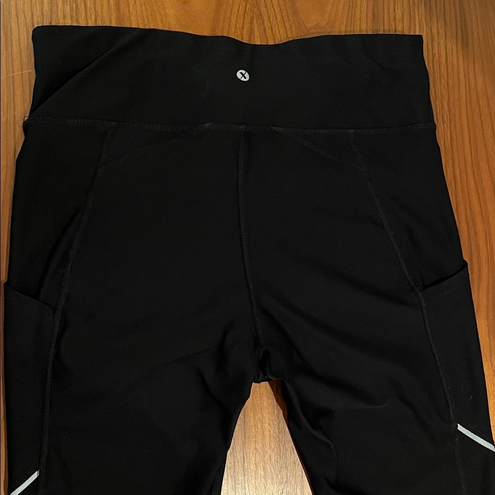 XERSION fitted Women's Black Athletic Leggings Sz M - Picture 8 of 13